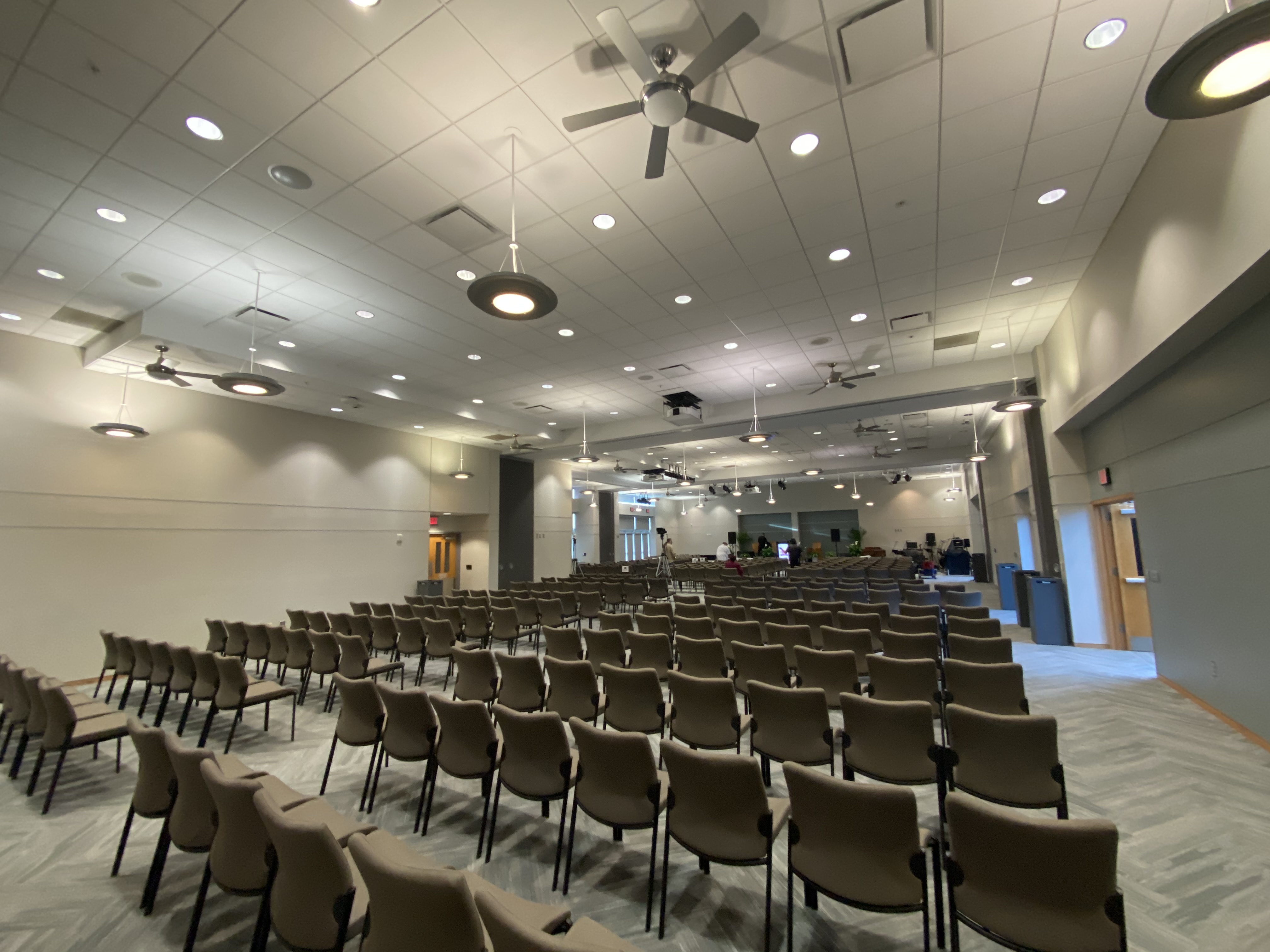 Theater Setup of Conference Room